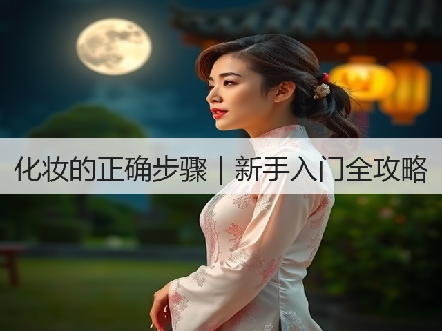 化妆的正确步骤｜新手入门全攻略(图1)