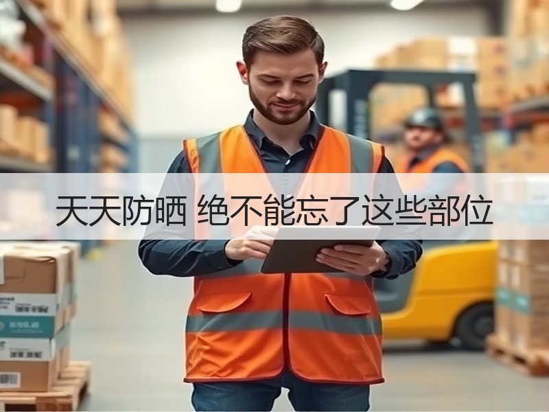天天防晒 绝不能忘了这些部位