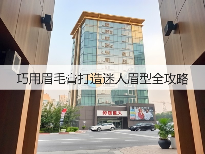 巧用眉毛膏打造迷人眉型全攻略
