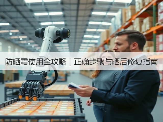 防晒霜使用全攻略|正确步骤与晒后修复指南(图1) 防晒霜使用全攻略|正确步骤与晒后修复指南(图1)