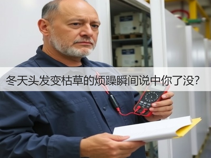 冬天头发变枯草的烦躁瞬间说中你了没？