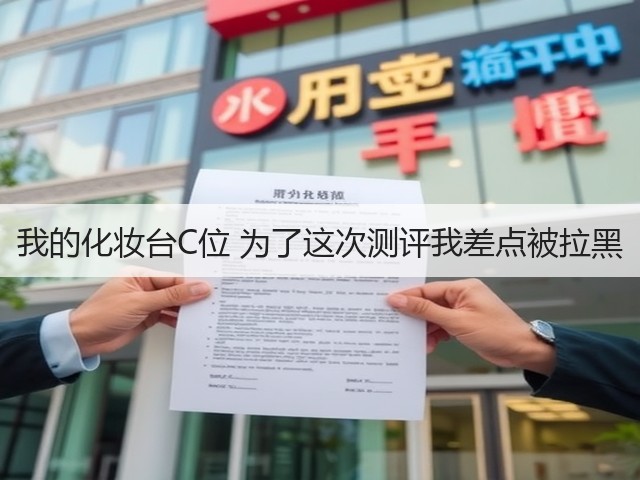 我的化妆台C位 为了这次测评我差点被拉黑(图1) 我的化妆台C位 为了这次测评我差点被拉黑(图1)