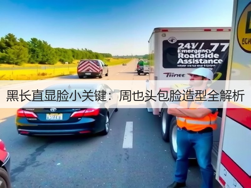 黑长直显脸小关键：周也头包脸造型全解析
