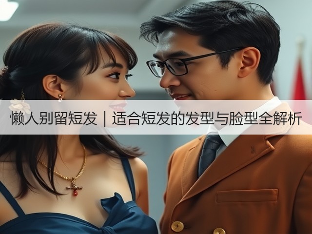 懒人别留短发|适合短发的发型与脸型全解析(图3) 懒人别留短发|适合短发的发型与脸型全解析(图3)