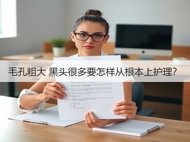 毛孔粗大 黑头很多要怎样从根本上护理?(图1) 毛孔粗大 黑头很多要怎样从根本上护理?(图1)