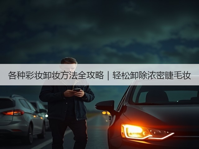 各种彩妆卸妆方法全攻略｜轻松卸除浓密睫毛妆(图2)