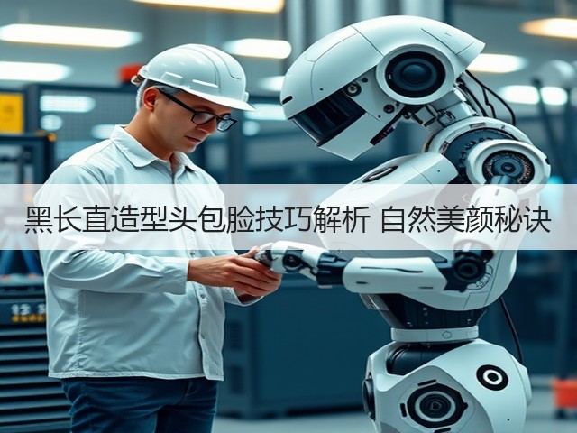 黑长直造型头包脸技巧解析 自然美颜秘诀(图3)