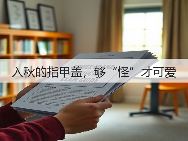 入秋的指甲盖,够“怪”才可爱(图1) 入秋的指甲盖,够“怪”才可爱(图1)