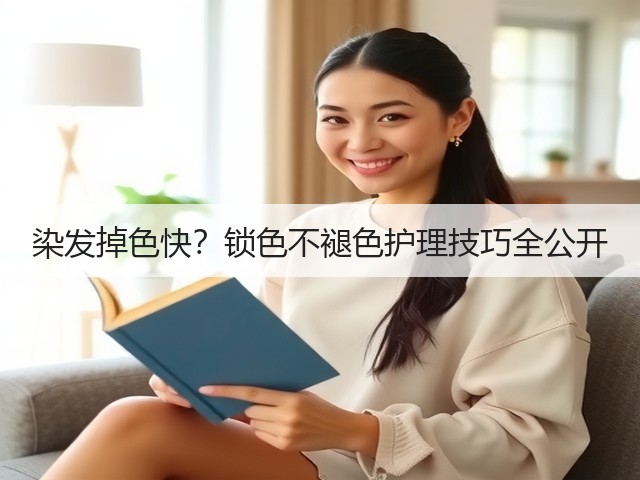 染发掉色快？锁色不褪色护理技巧全公开(图2)