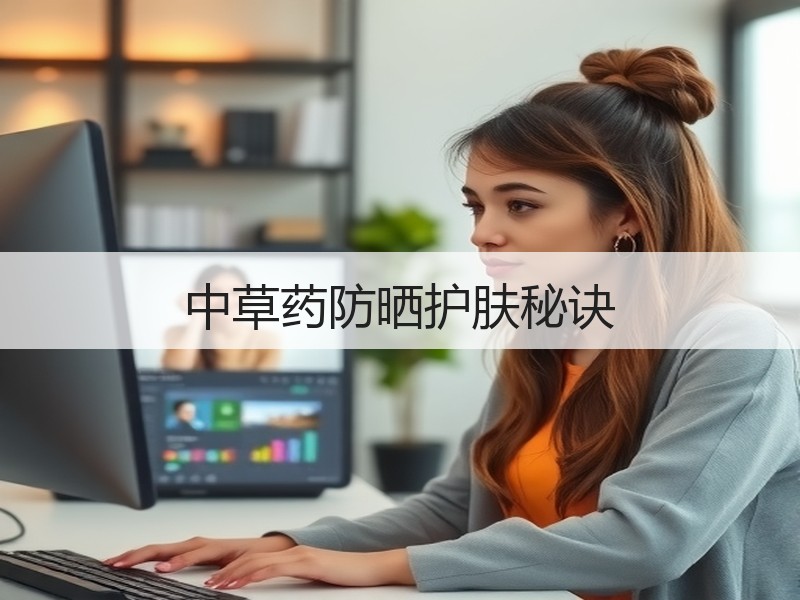 中草药防晒护肤秘诀
