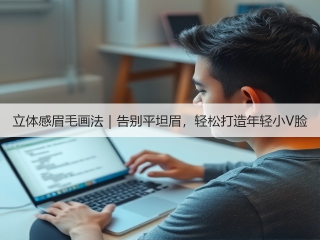 立体感眉毛画法|告别平坦眉,轻松打造年轻小V脸(图2) 立体感眉毛画法|告别平坦眉,轻松打造年轻小V脸(图2)