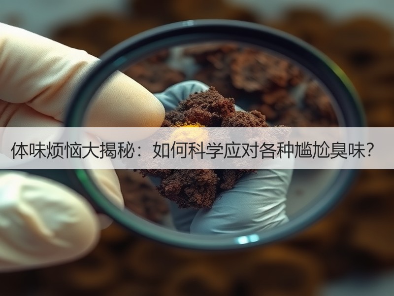 体味烦恼大揭秘：如何科学应对各种尴尬臭味？