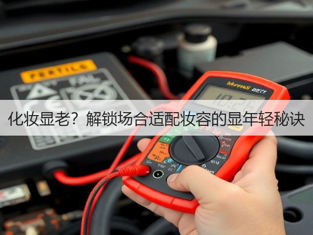 化妆显老？解锁场合适配妆容的显年轻秘诀(图3)