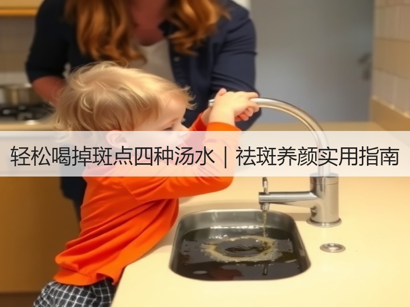 轻松喝掉斑点四种汤水｜祛斑养颜实用指南