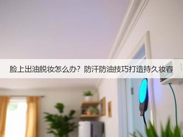 脸上出油脱妆怎么办？防汗防油技巧打造持久妆容(图1)