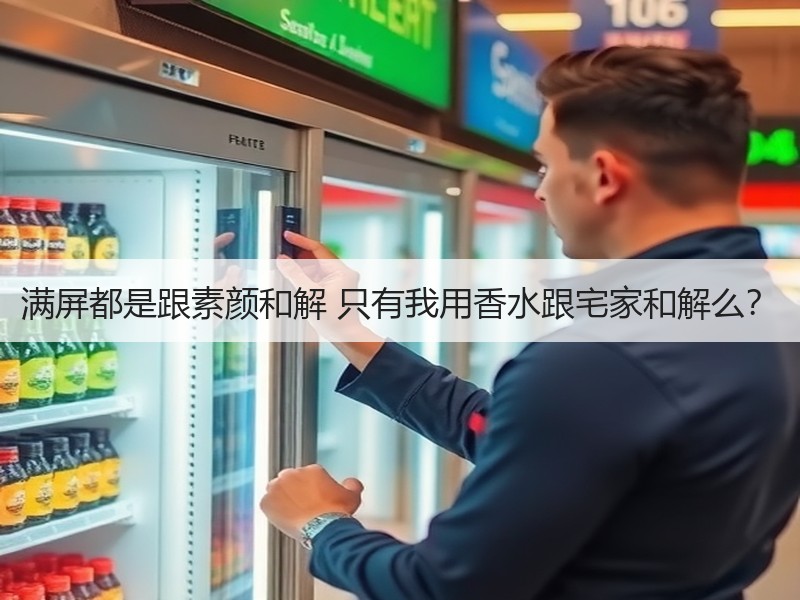 满屏都是跟素颜和解 只有我用香水跟宅家和解么？