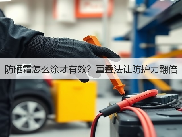 防晒霜怎么涂才有效?重叠法让防护力翻倍(图2) 防晒霜怎么涂才有效?重叠法让防护力翻倍(图2)