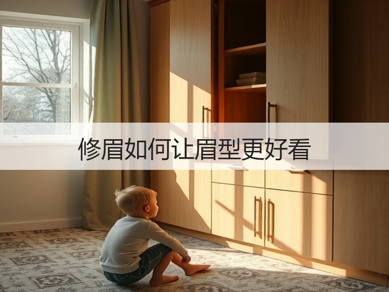 修眉如何让眉型更好看