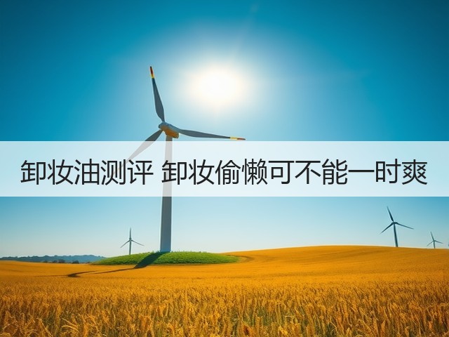 卸妆油测评 卸妆偷懒可不能一时爽(图3) 卸妆油测评 卸妆偷懒可不能一时爽(图3)