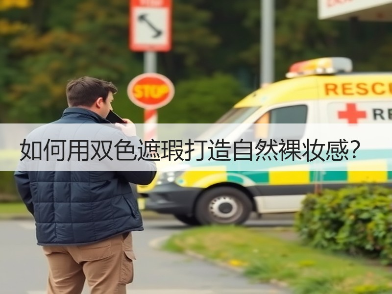 如何用双色遮瑕打造自然裸妆感？