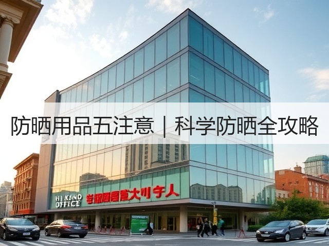 防晒用品五注意|科学防晒全攻略(图1) 防晒用品五注意|科学防晒全攻略(图1)