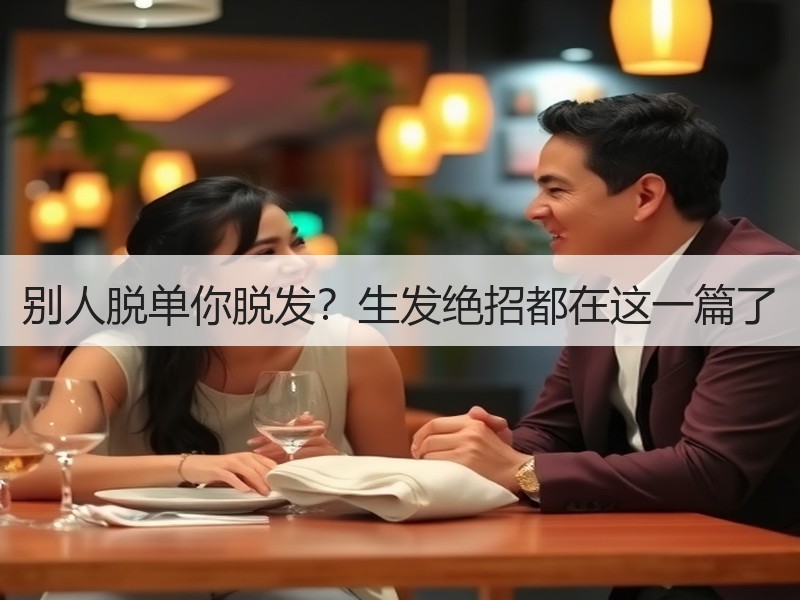 别人脱单你脱发？生发绝招都在这一篇了