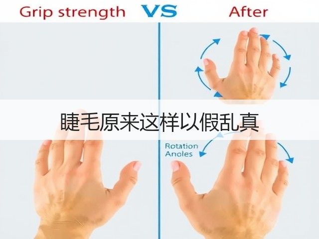 睫毛原来这样以假乱真(图3) 睫毛原来这样以假乱真(图3)