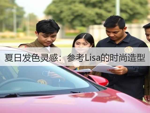 夏日发色灵感：参考Lisa的时尚造型(图3)