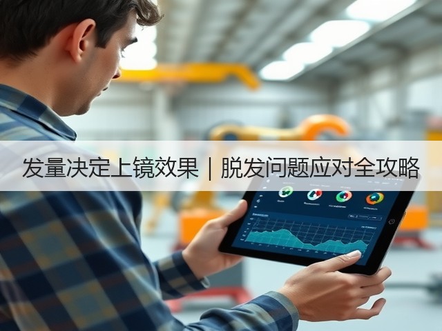 发量决定上镜效果｜脱发问题应对全攻略(图1)