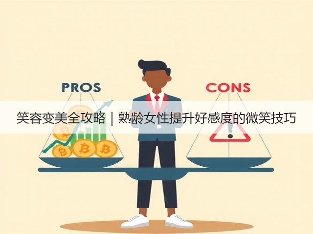 笑容变美全攻略｜熟龄女性提升好感度的微笑技巧(图1)