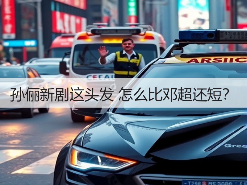 孙俪新剧这头发 怎么比邓超还短？