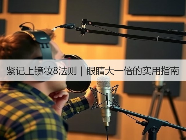 紧记上镜妆8法则|眼睛大一倍的实用指南(图2) 紧记上镜妆8法则|眼睛大一倍的实用指南(图2)