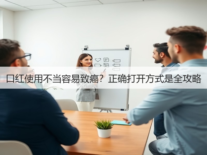 口红使用不当容易致癌？正确打开方式是全攻略