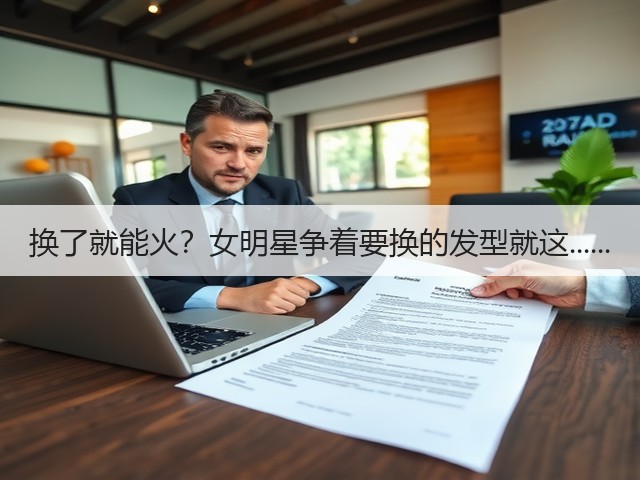 换了就能火？女明星争着要换的发型就这......(图2)