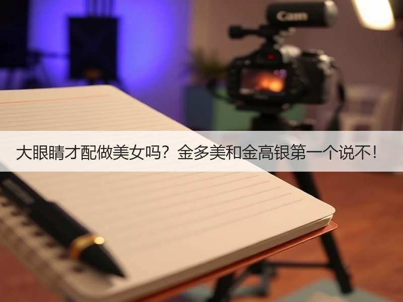 大眼睛才配做美女吗？金多美和金高银第一个说不！