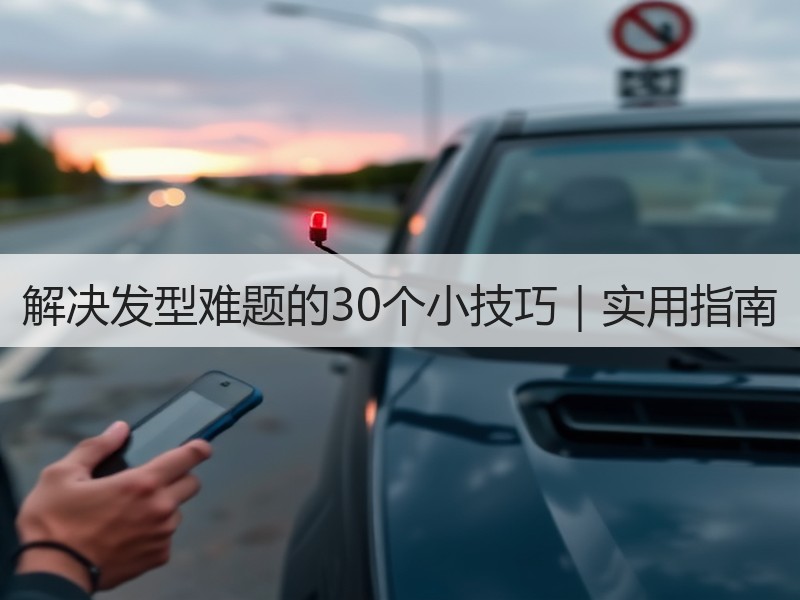 解决发型难题的30个小技巧｜实用指南