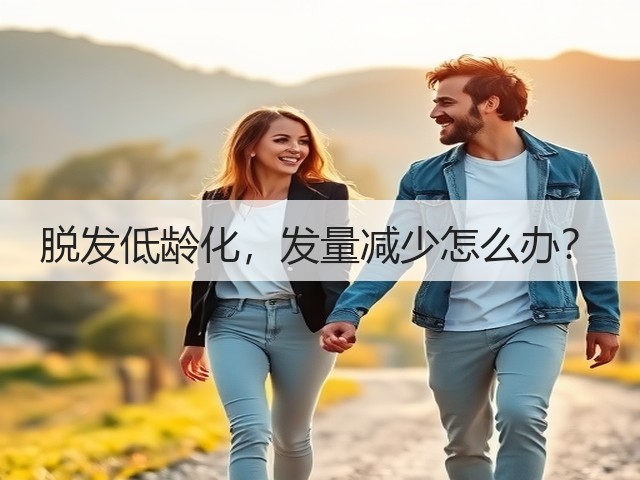 脱发低龄化,发量减少怎么办?(图3) 脱发低龄化,发量减少怎么办?(图3)