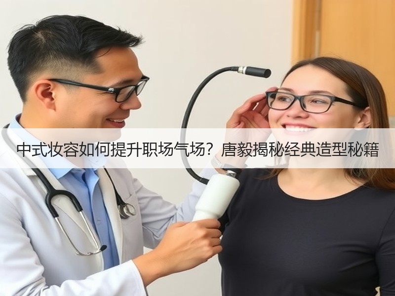 中式妆容如何提升职场气场？唐毅揭秘经典造型秘籍