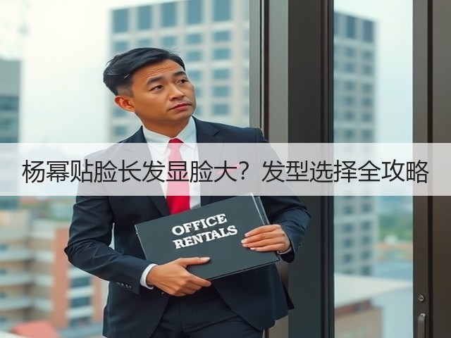 杨幂贴脸长发显脸大？发型选择全攻略(图3)