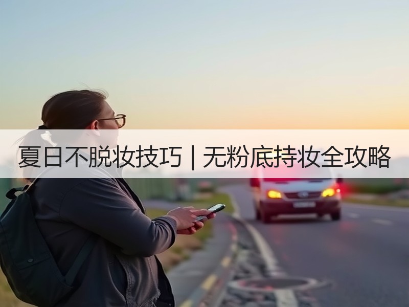 夏日不脱妆技巧 | 无粉底持妆全攻略