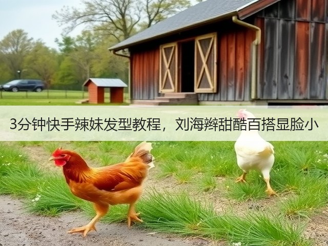 3分钟快手辣妹发型教程,刘海辫甜酷百搭显脸小(图3) 3分钟快手辣妹发型教程,刘海辫甜酷百搭显脸小(图3)