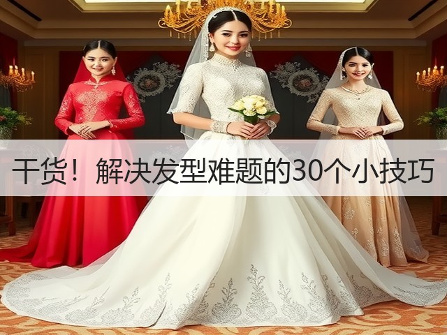 干货!解决发型难题的30个小技巧(图2) 干货!解决发型难题的30个小技巧(图2)