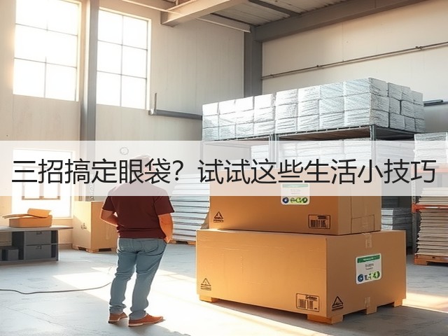 三招搞定眼袋?试试这些生活小技巧(图1) 三招搞定眼袋?试试这些生活小技巧(图1)