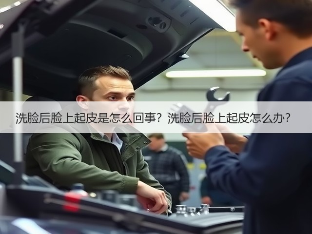 洗脸后脸上起皮是怎么回事？洗脸后脸上起皮怎么办？(图1)
