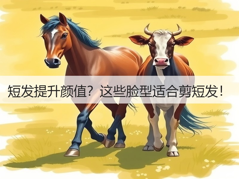 短发提升颜值？这些脸型适合剪短发！