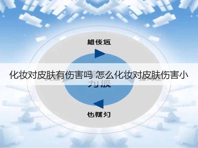 化妆对皮肤有伤害吗 怎么化妆对皮肤伤害小(图1) 化妆对皮肤有伤害吗 怎么化妆对皮肤伤害小(图1)