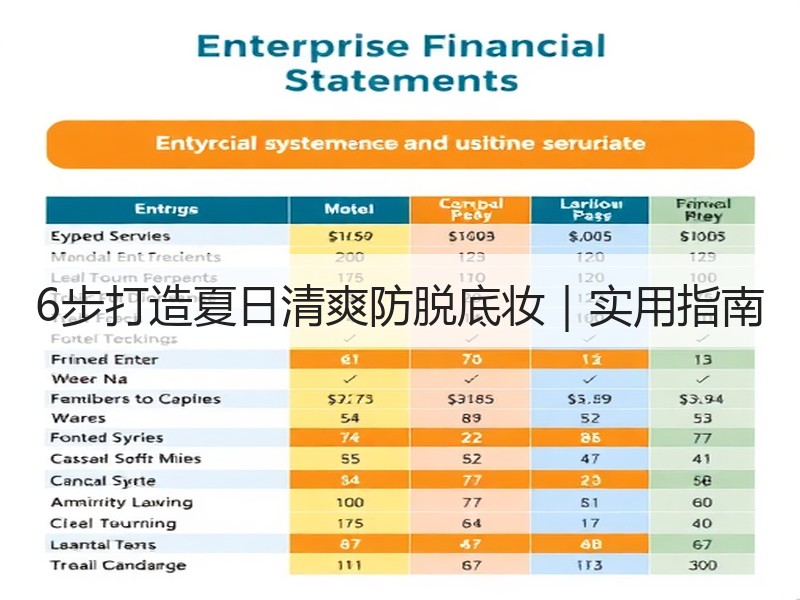 6步打造夏日清爽防脱底妆｜实用指南