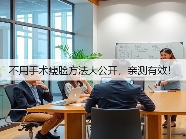 不用手术瘦脸方法大公开，亲测有效！(图1)