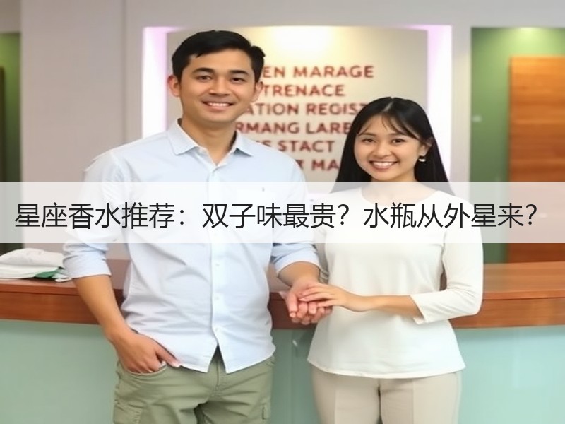 星座香水推荐：双子味最贵？水瓶从外星来？