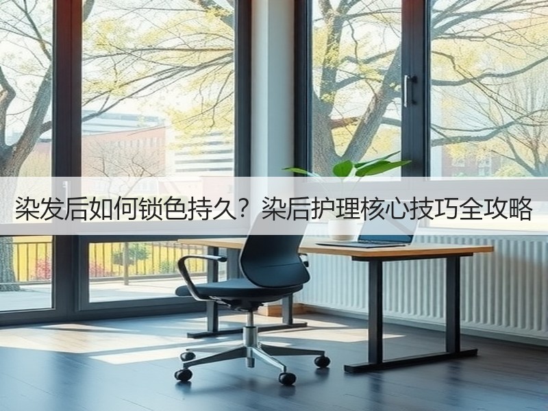 染发后如何锁色持久？染后护理核心技巧全攻略